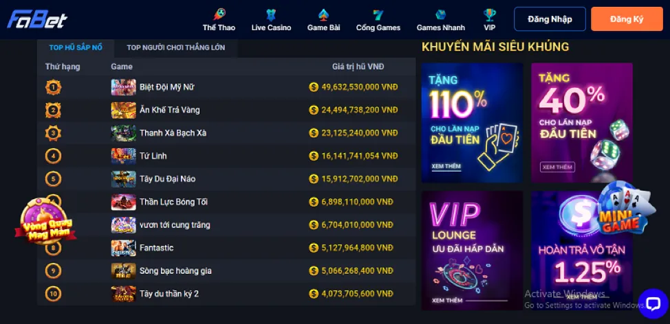 Banner khuyến mãi helo888 casino